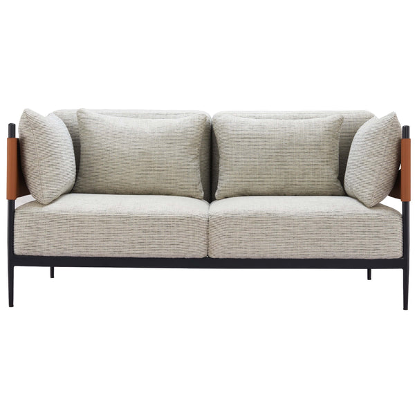 Home Fashion Stirbe Loveseat Gray