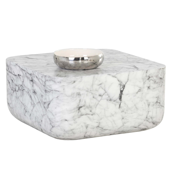 Home Fashion Strut Coffee Table Marble Look