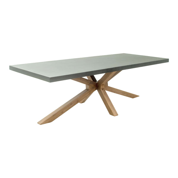 home fashion Suan Rectangular Dining Table Gray