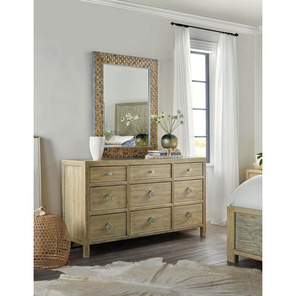 Home Fashion Surfrider 9 Drawer Dresser