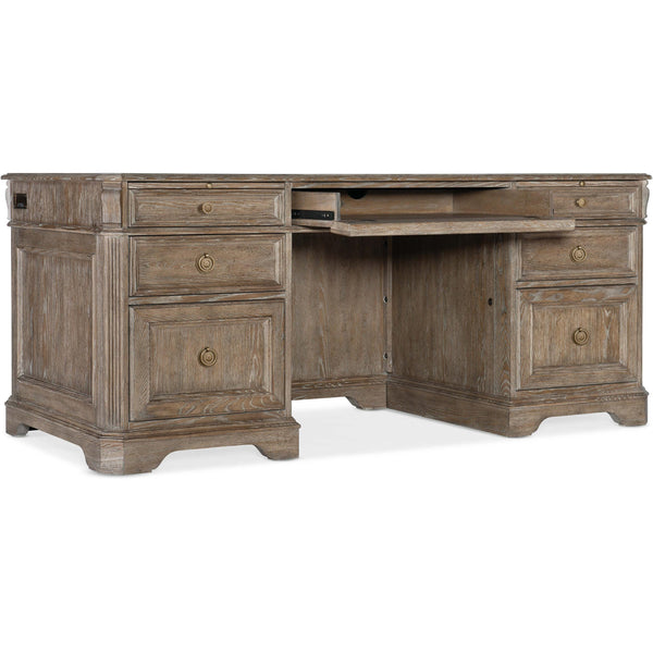 Home Fashion Sutter Executive Desk Claro