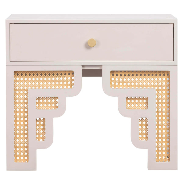 Home Fashion Suzie Nightstand Cream