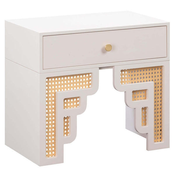 home fashion Suzie Nightstand Cream