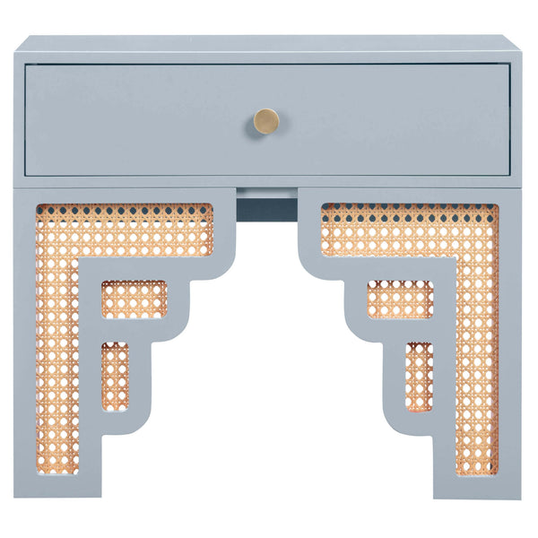 Home Fashion Suzie Nightstand Pastel Blue