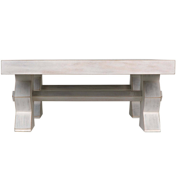 Home Fashion Suzu Coffee Table White Wash
