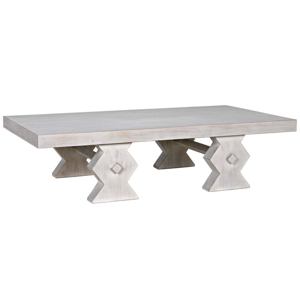 Home Fashion Suzu Coffee Table White Wash