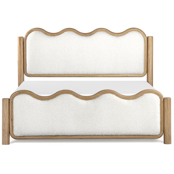 Home Fashion Swirl Bed Natural