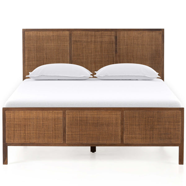 Home Fashion Sydney Bed Brown Wash By Four Hands