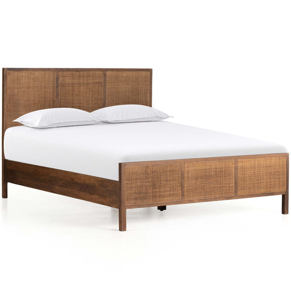 home fashion Sydney Bed Brown Wash by Four Hands