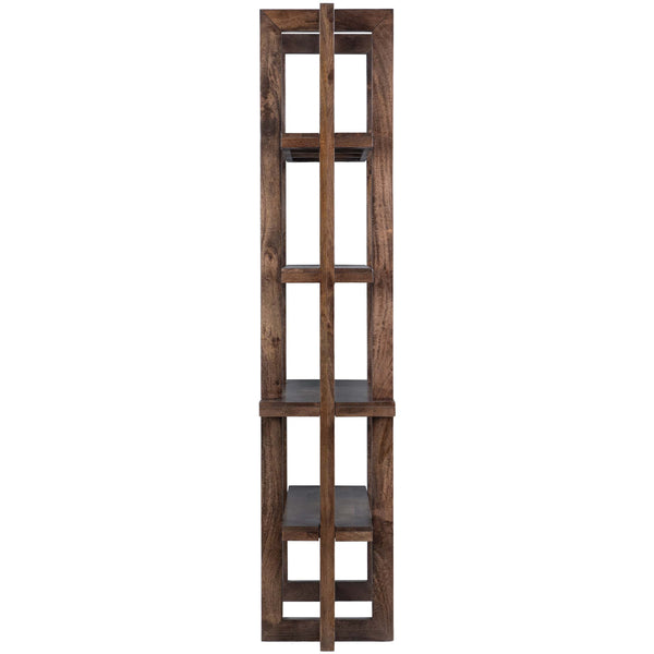 Home Fashion Sydney Bookcase Bark Brown