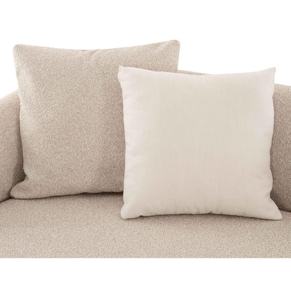 Home Fashion Sylvie 4 Piece Sectional Cream