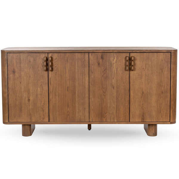 Home Fashion Tacoma 4 Door Sideboard Natural