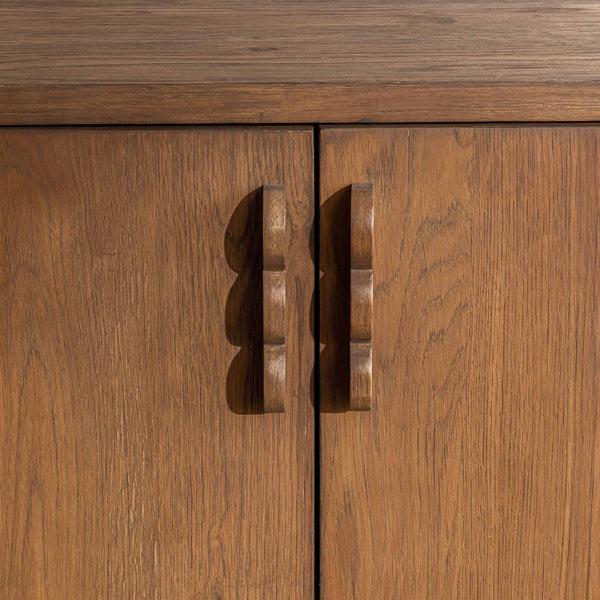 Home Fashion Tacoma 4 Door Sideboard Natural