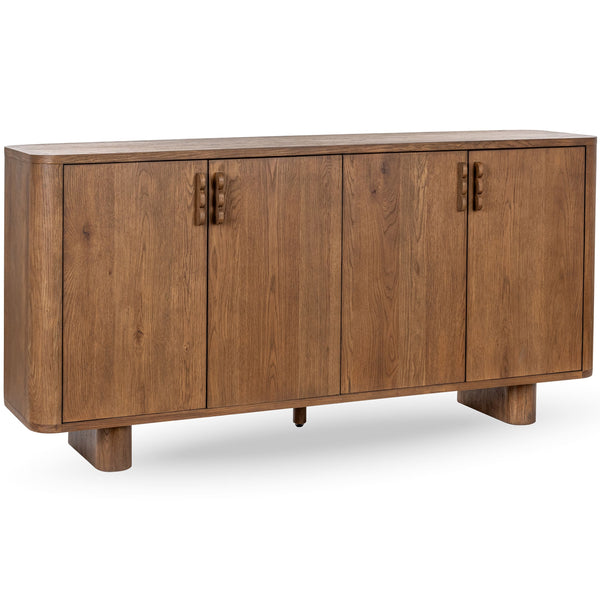 home fashion Tacoma 4 Door Sideboard Natural