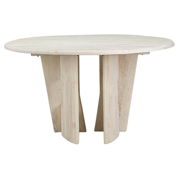 Home Fashion Talitha Round Dining Table Whitewash