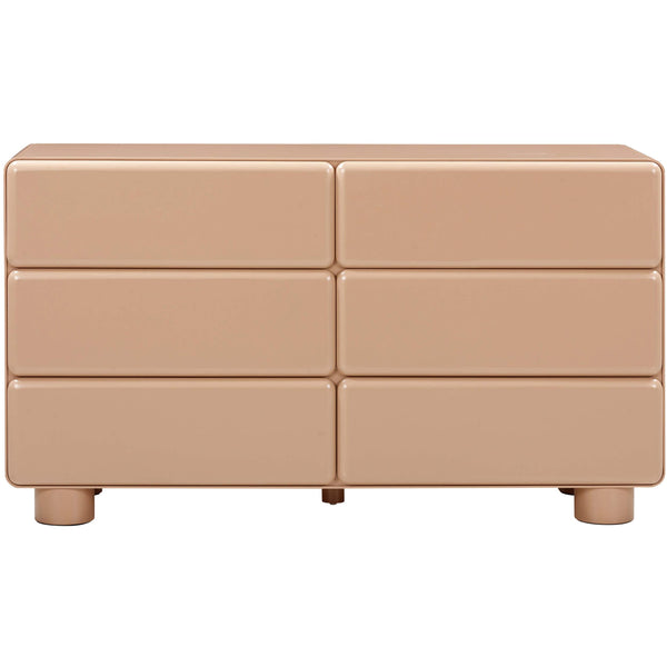 Home Fashion Tammy 6 Drawer Dresser Taupe