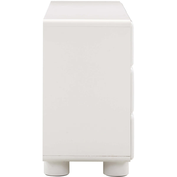 Home Fashion Tammy 6 Drawer Dresser White