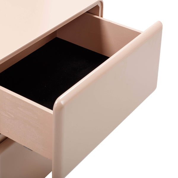 Home Fashion Tammy Nightstand Taupe