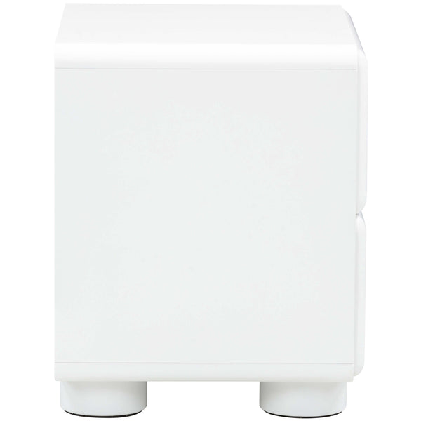 Home Fashion Tammy Nightstand White