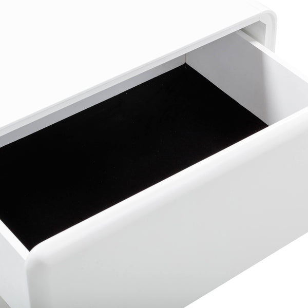 Home Fashion Tammy Nightstand White