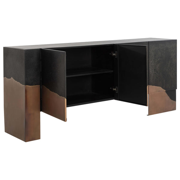 Home Fashion Tapio Sideboard Black