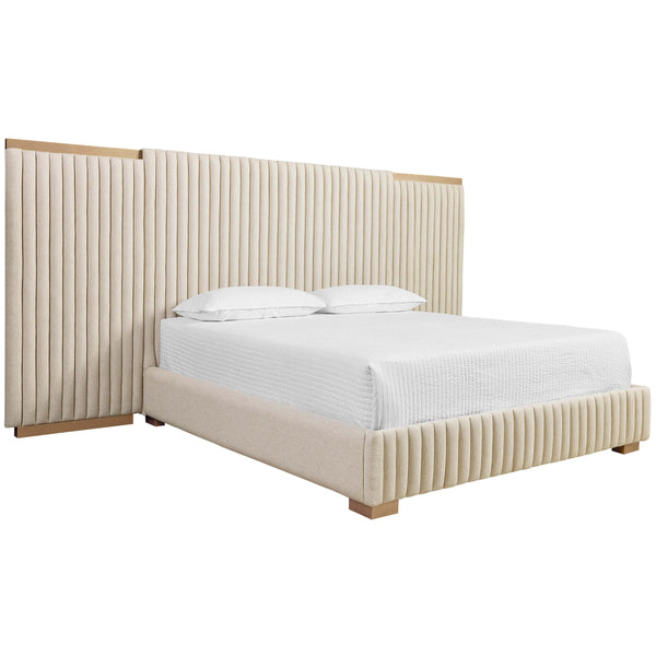 home fashion Tarrant King Bed Monument Oatmeal