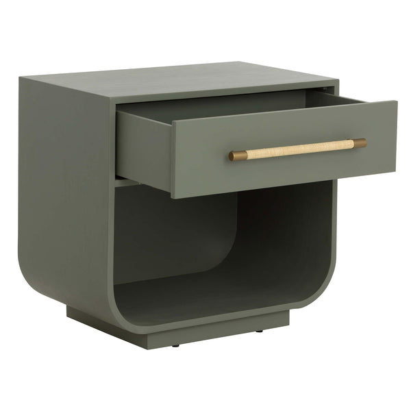 Home Fashion Tarrant Nightstand Sage Green
