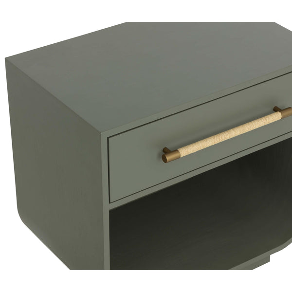 Home Fashion Tarrant Nightstand Sage Green