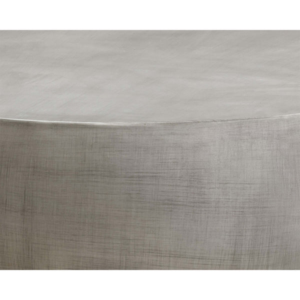 Home Fashion Tarsus Coffee Table Pewter Look