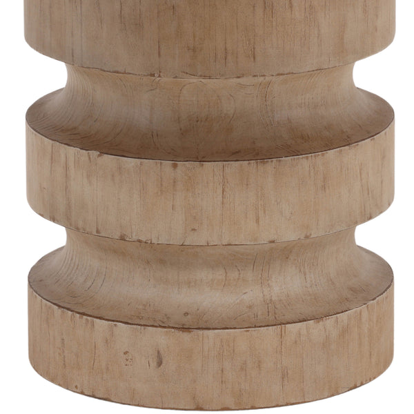 Home Fashion Taryn Round Dining Table Light Wood