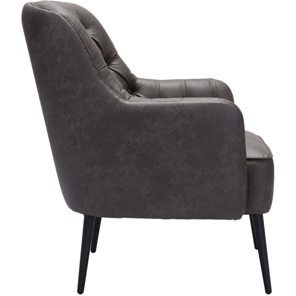 Home Fashion Tasmania Accent Chair Vintage Black