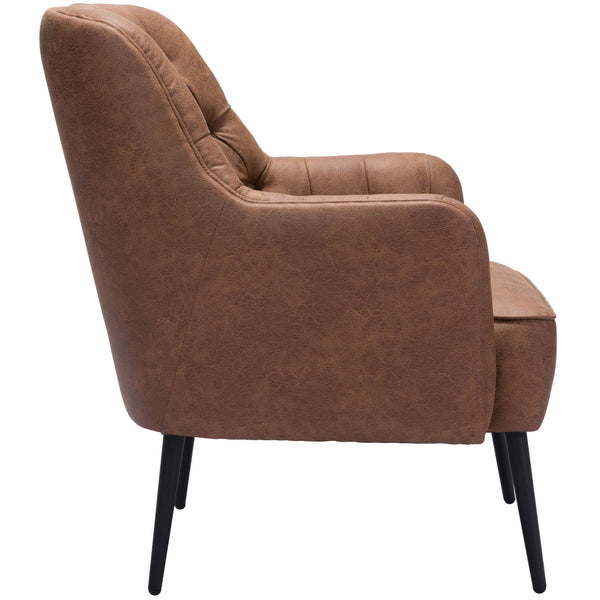 Home Fashion Tasmania Accent Chair Vintage Brown