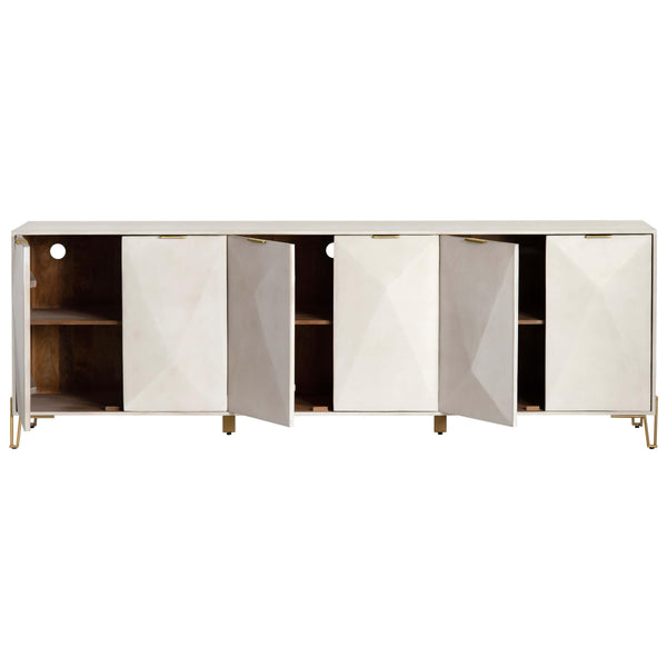 Home Fashion Teagan 6 Door Sideboard