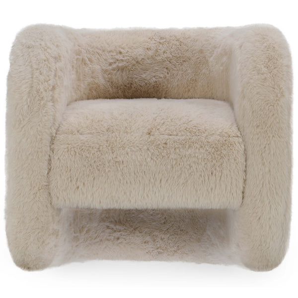 Home Fashion Teddy Chair Beige