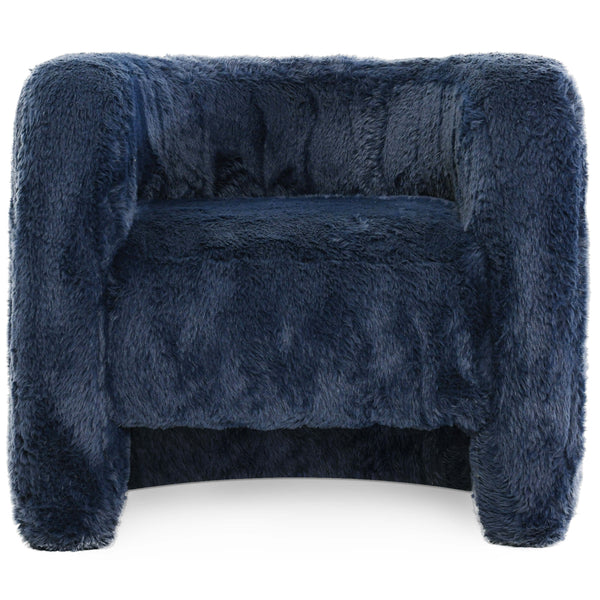 Home Fashion Teddy Chair Blue