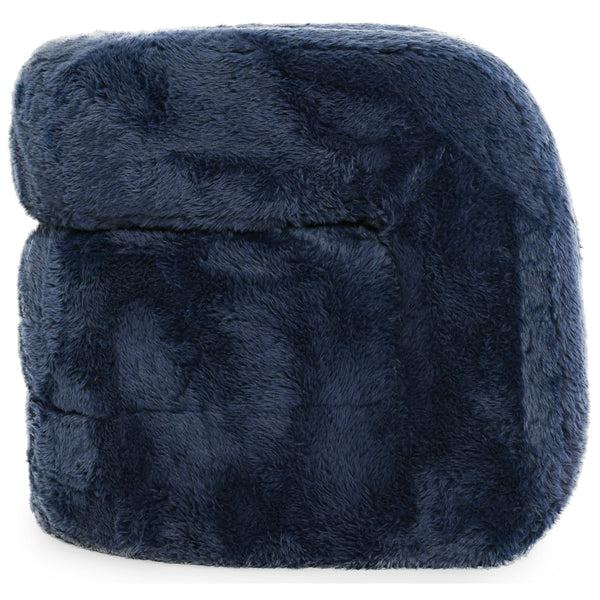 Home Fashion Teddy Chair Blue