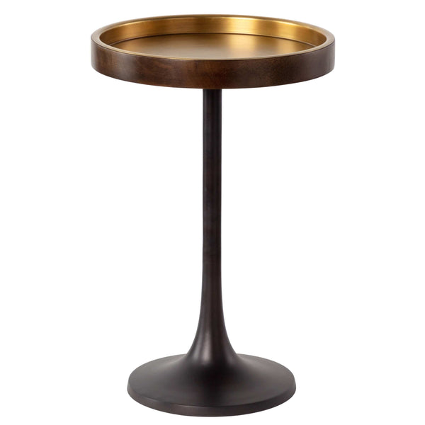 home fashion Tekoa End Table Antique Brass