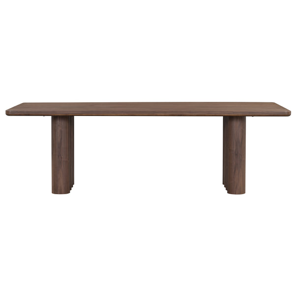 Home Fashion Theodore Dining Table Perfect Walnut