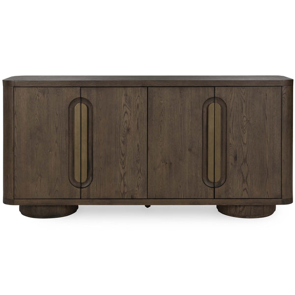 Home Fashion Tiber Buffet Toasted Brown