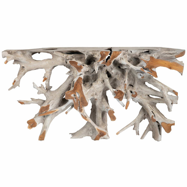 Home Fashion Tiga Console Table Light Natural