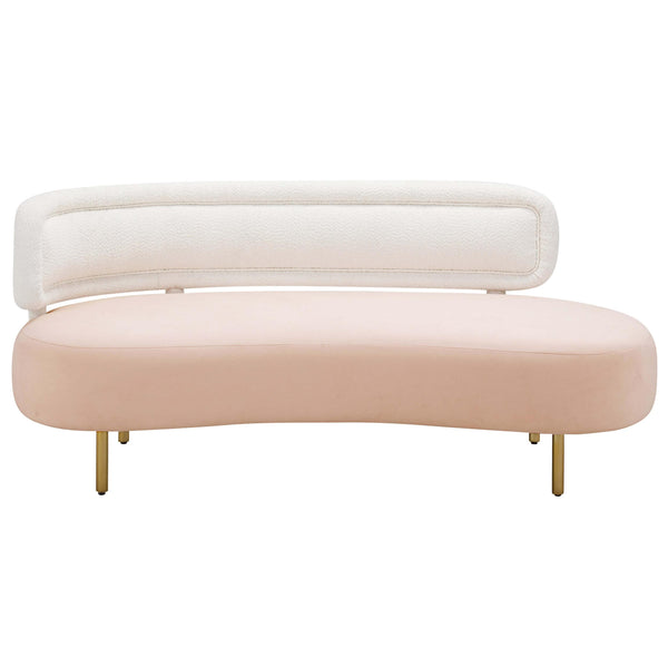 home fashion Tischa Sofa Cream/Blush