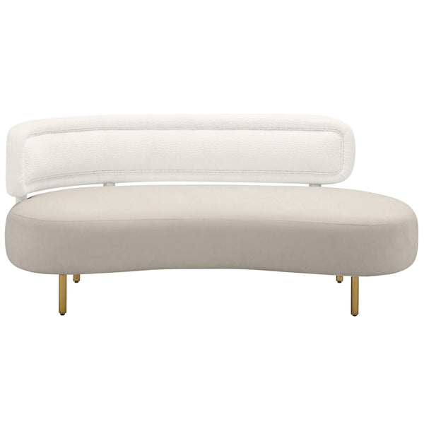home fashion Tischa Sofa Cream/Grey
