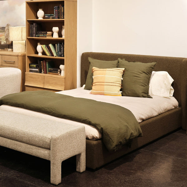 Home Fashion Tobias Bed Olive