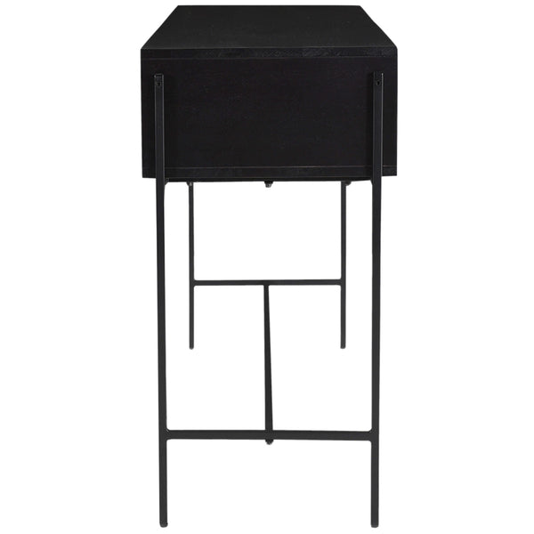 Home Fashion Tobin Console Table Charcoal