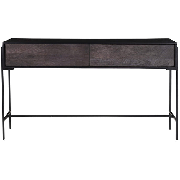 Home Fashion Tobin Console Table Charcoal