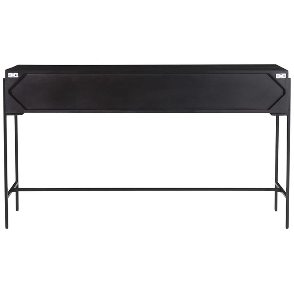 Home Fashion Tobin Console Table Charcoal