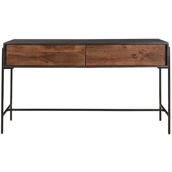 Home Fashion Tobin Console Table. Light Brown