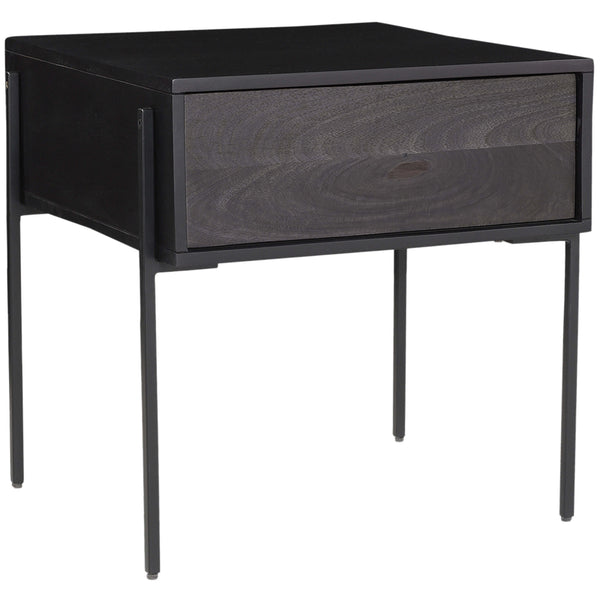 home fashion Tobin Side Table Charcoal