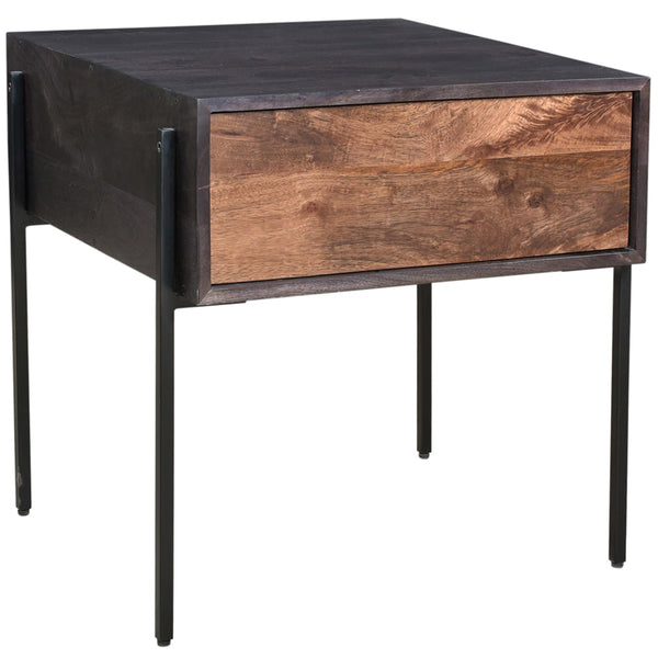 home fashion Tobin Side Table Light Brown