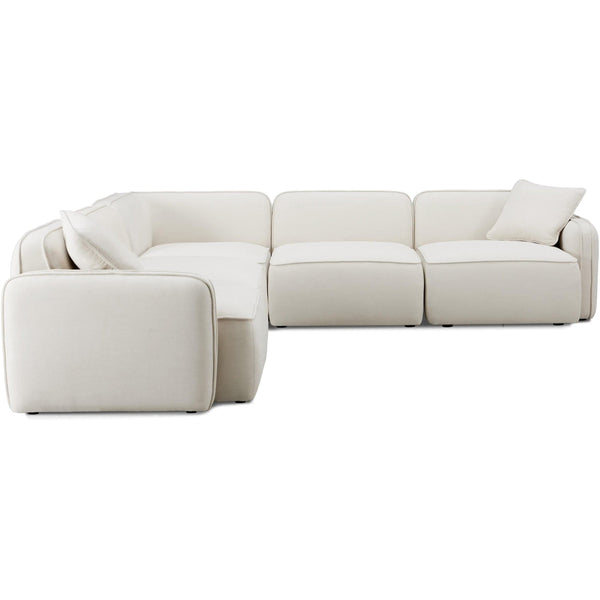 Home Fashion Travie Modular L-Sectional Sand